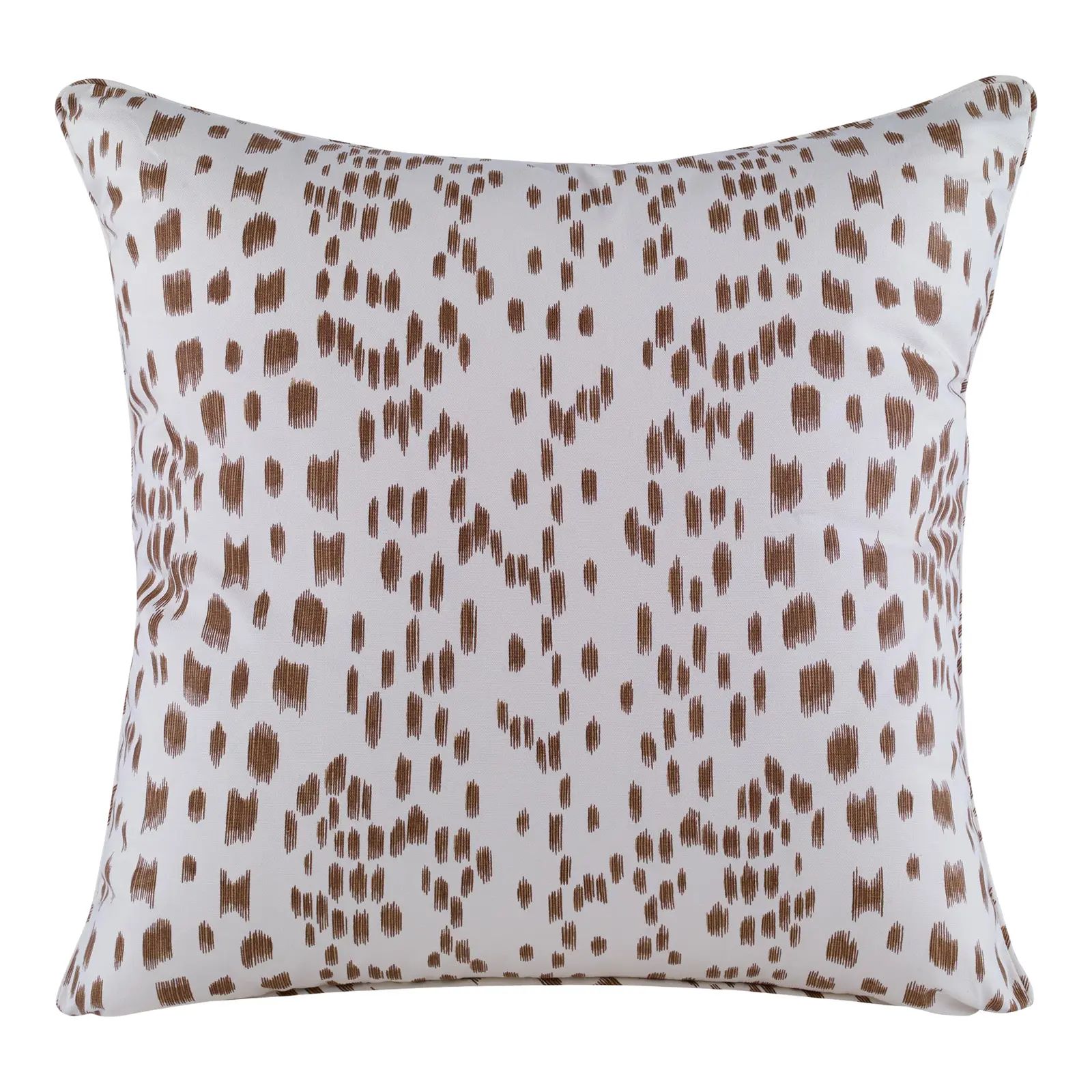 Curated Kravet Les Touches Pillow - Tan | Chairish