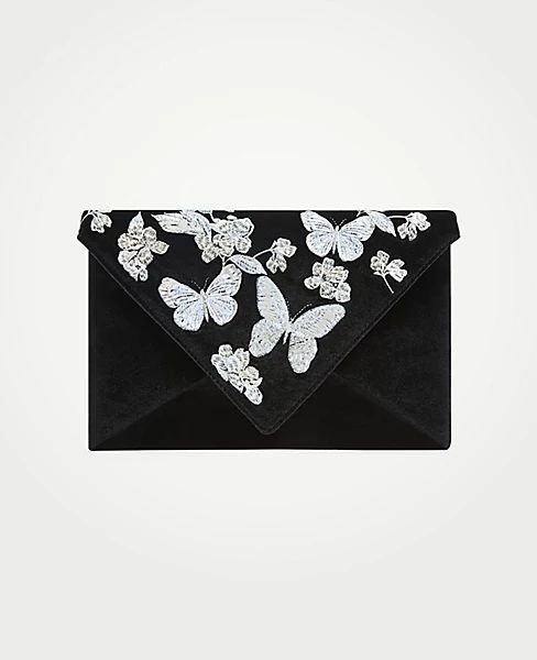 Butterfly Garden Envelope Clutch | Ann Taylor (US)