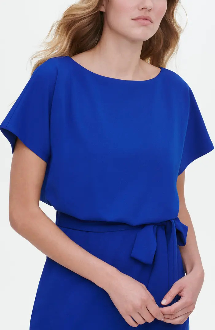 Kensie Tie Front Blouson Dress | Nordstromrack | Nordstrom Rack