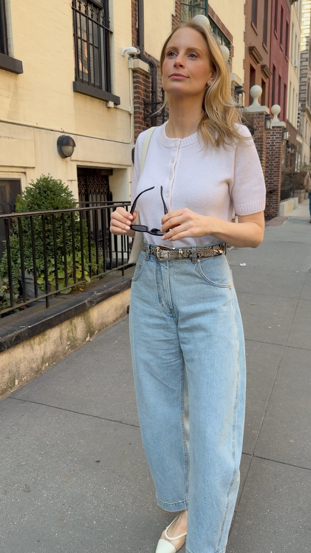 Yesterday’s look for 71 and ☀️ in the city! 

#LTKootd