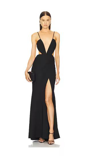 x REVOLVE Caisyn Gown in Black | Revolve Clothing (Global)