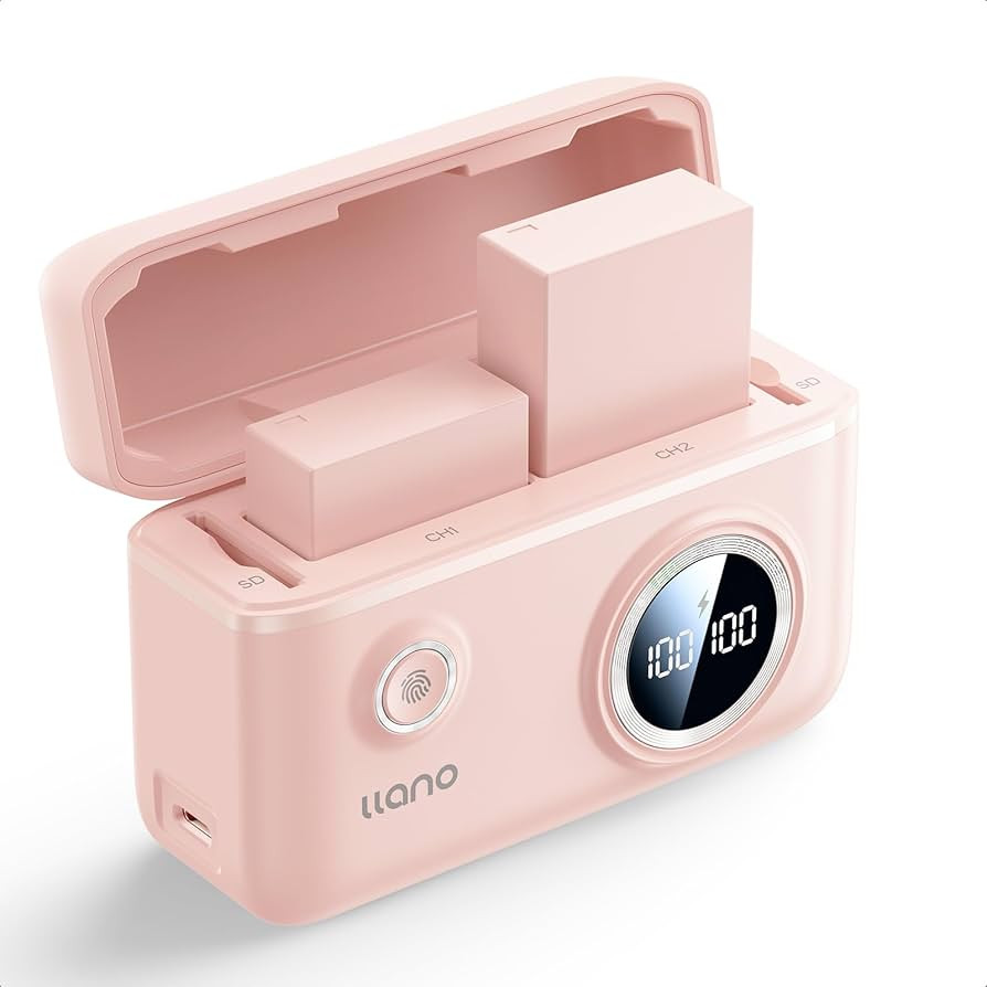 llano 2-Pack NP-W126S Batteries and Fast Charger for Fujifilm XT30II X100VI X-M5 XS10 XT3 XT2 XT1... | Amazon (US)