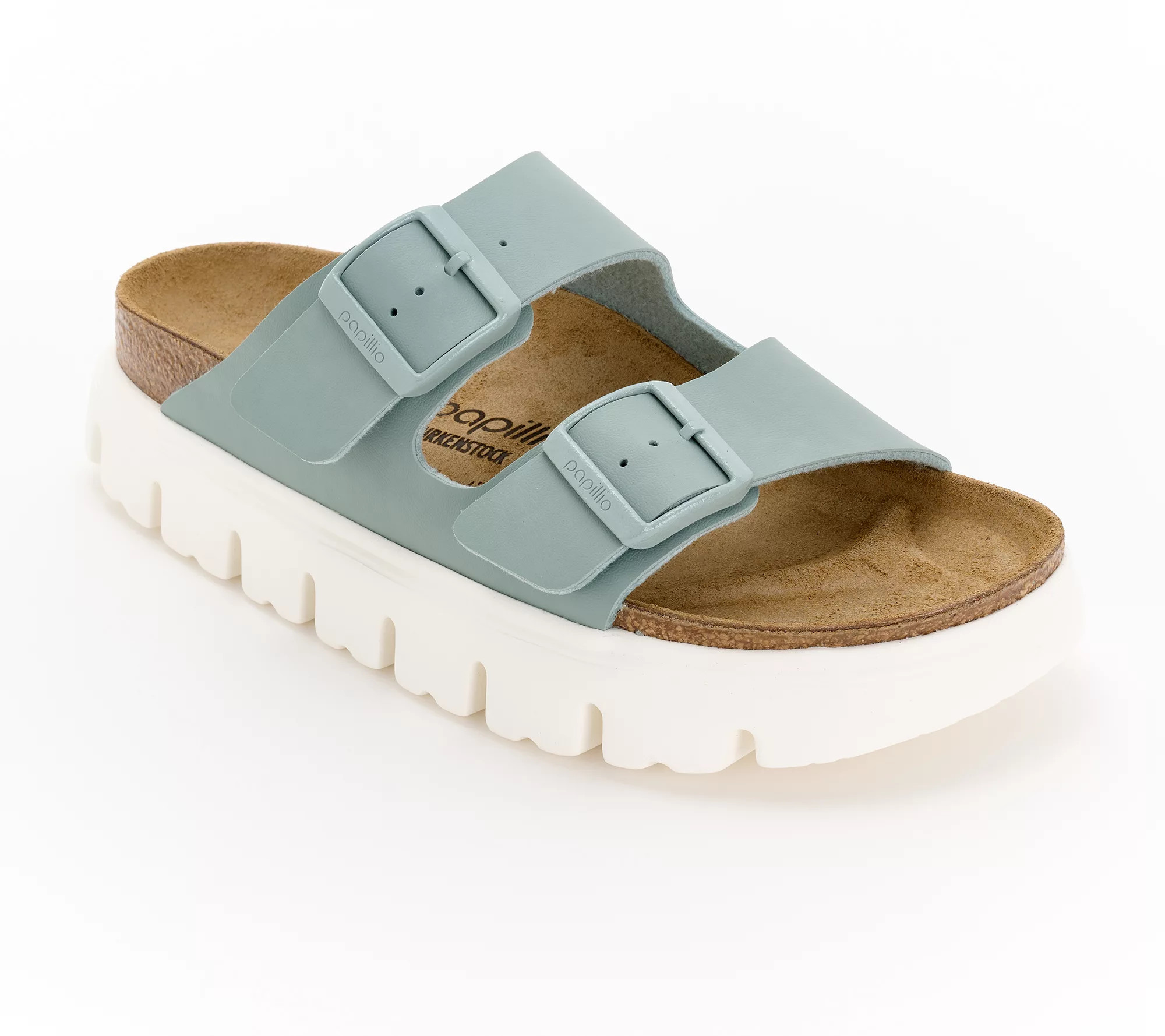 Papillio by Birkenstock Two-Strap Slide Sandal - Arizona Chunky | QVC