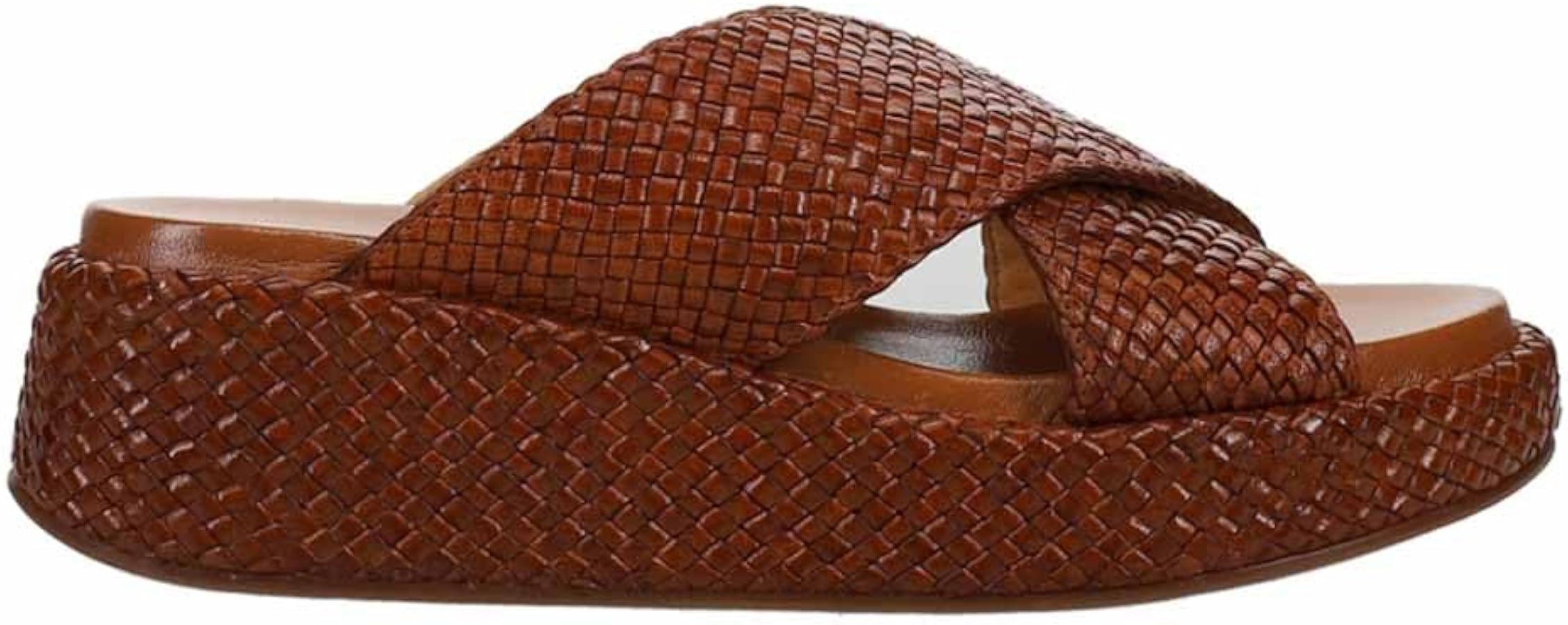 Seychelles Womens Key West Platform Casual Sandals Casual Mid Heel 2-3" - Brown | Amazon (US)