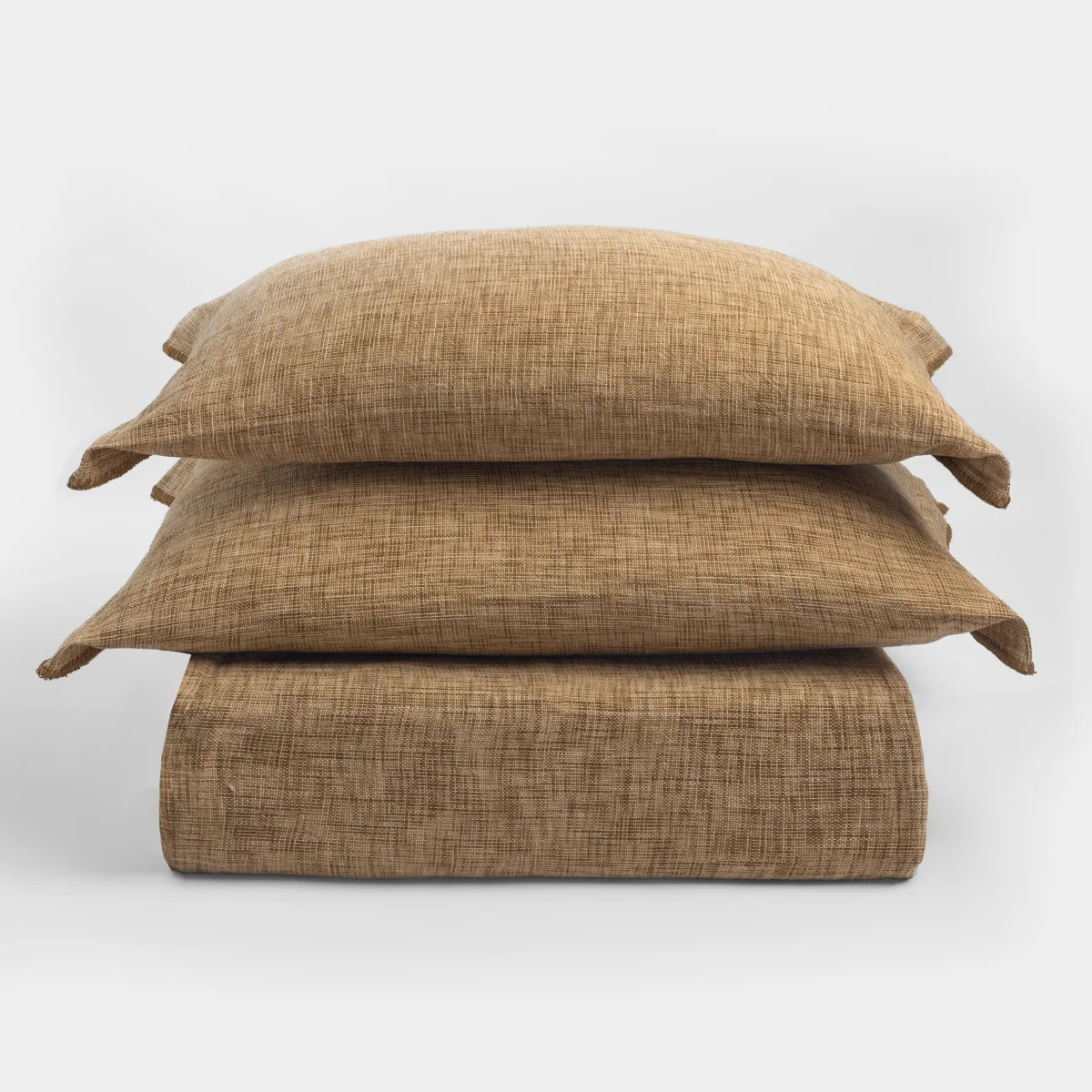 Drew Duvet Cover, Ochre, King | Wayfair North America