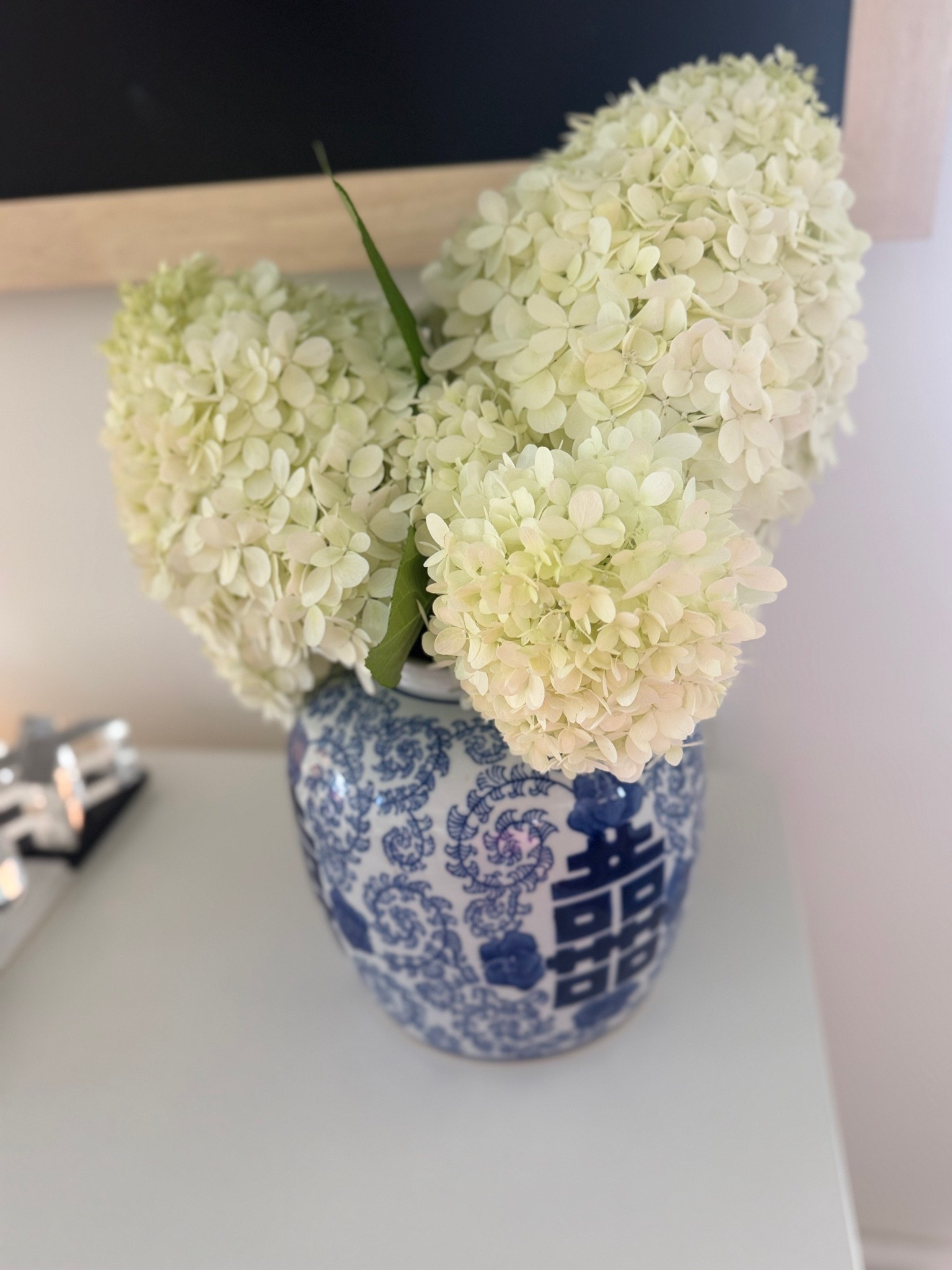 Gorgeous hydrangeas in an awesome blue and white ginger jar

#LTKHome #LTKOver40 #LTKWedding
