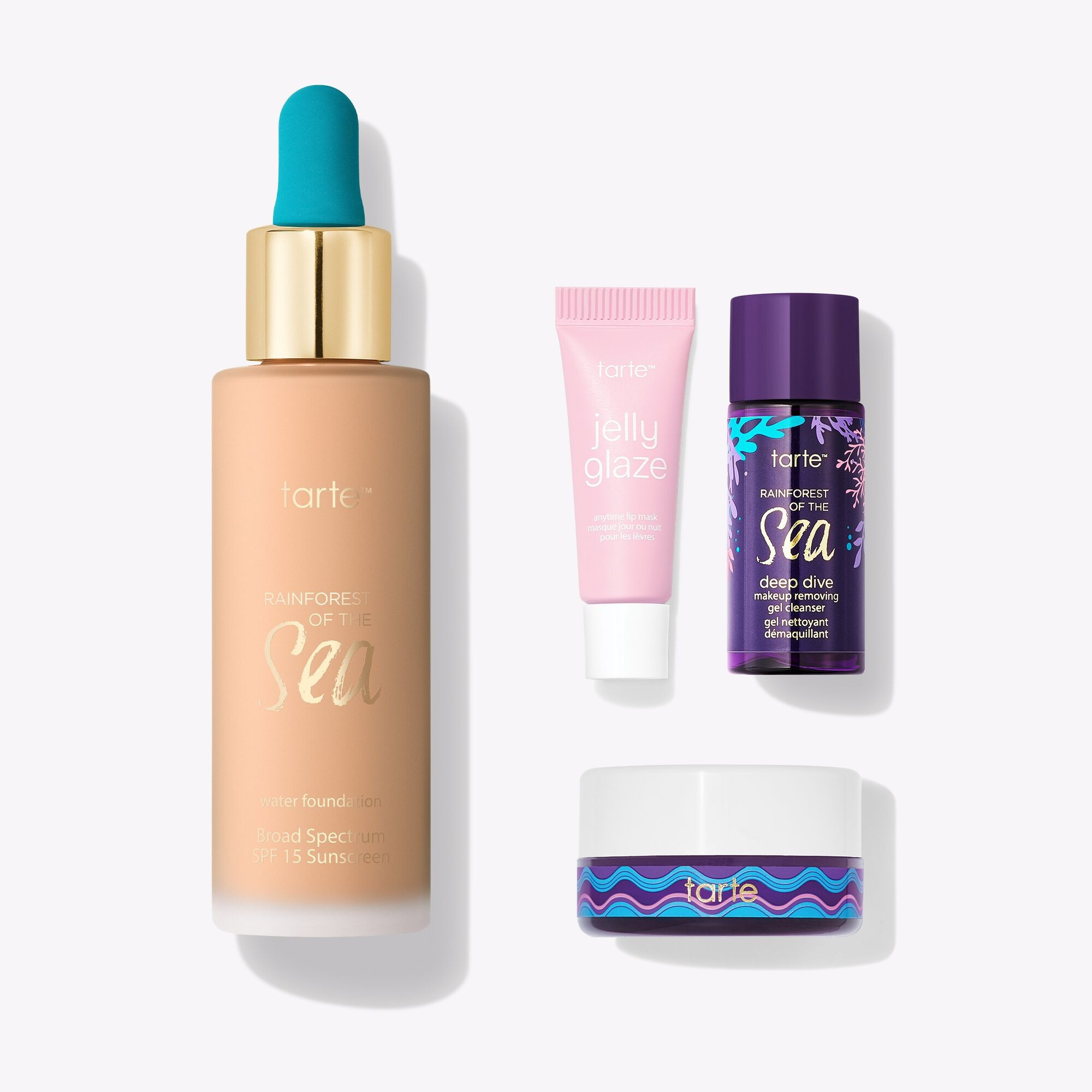 SEA custom water foundation SPF 15 value set - multi | tarte cosmetics (Global)