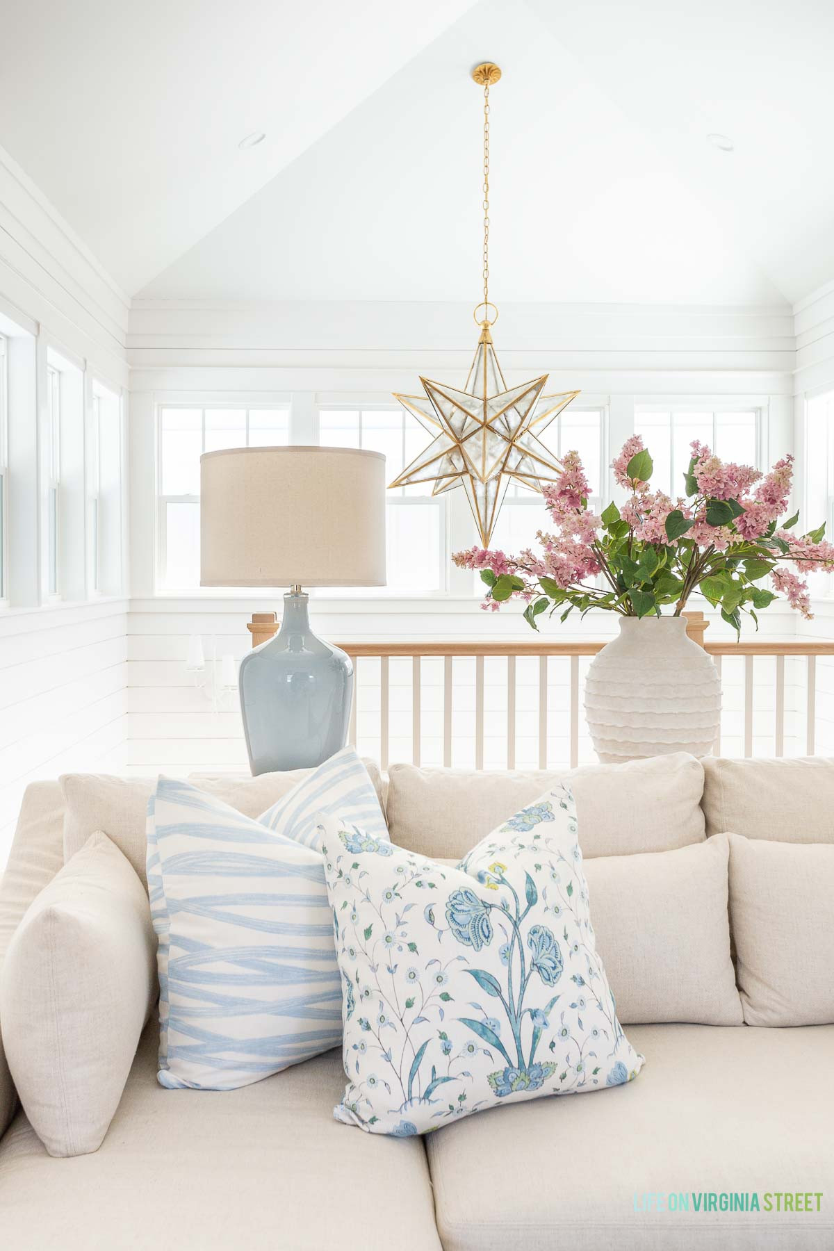 Modern coastal spring loft decor  

 #LTKSeasonal #LTKHome