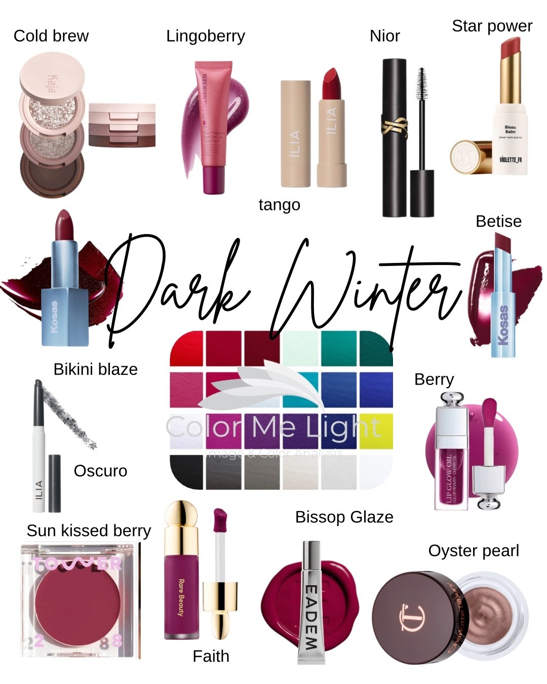 Dark winter makeup! 

#LTKBeauty