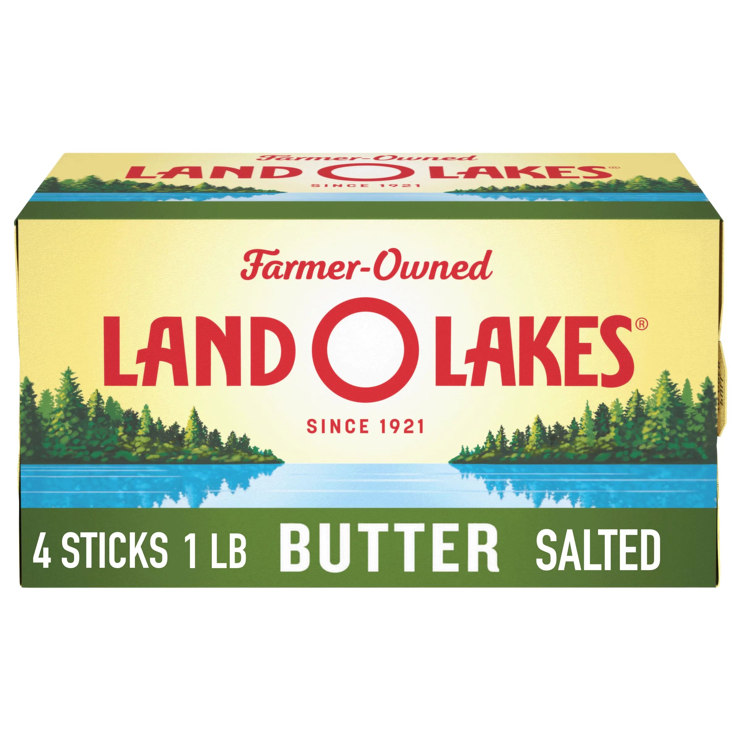 Land O Lakes Salted Stick Butter, 16 oz, 4 Sticks | Walmart (US)