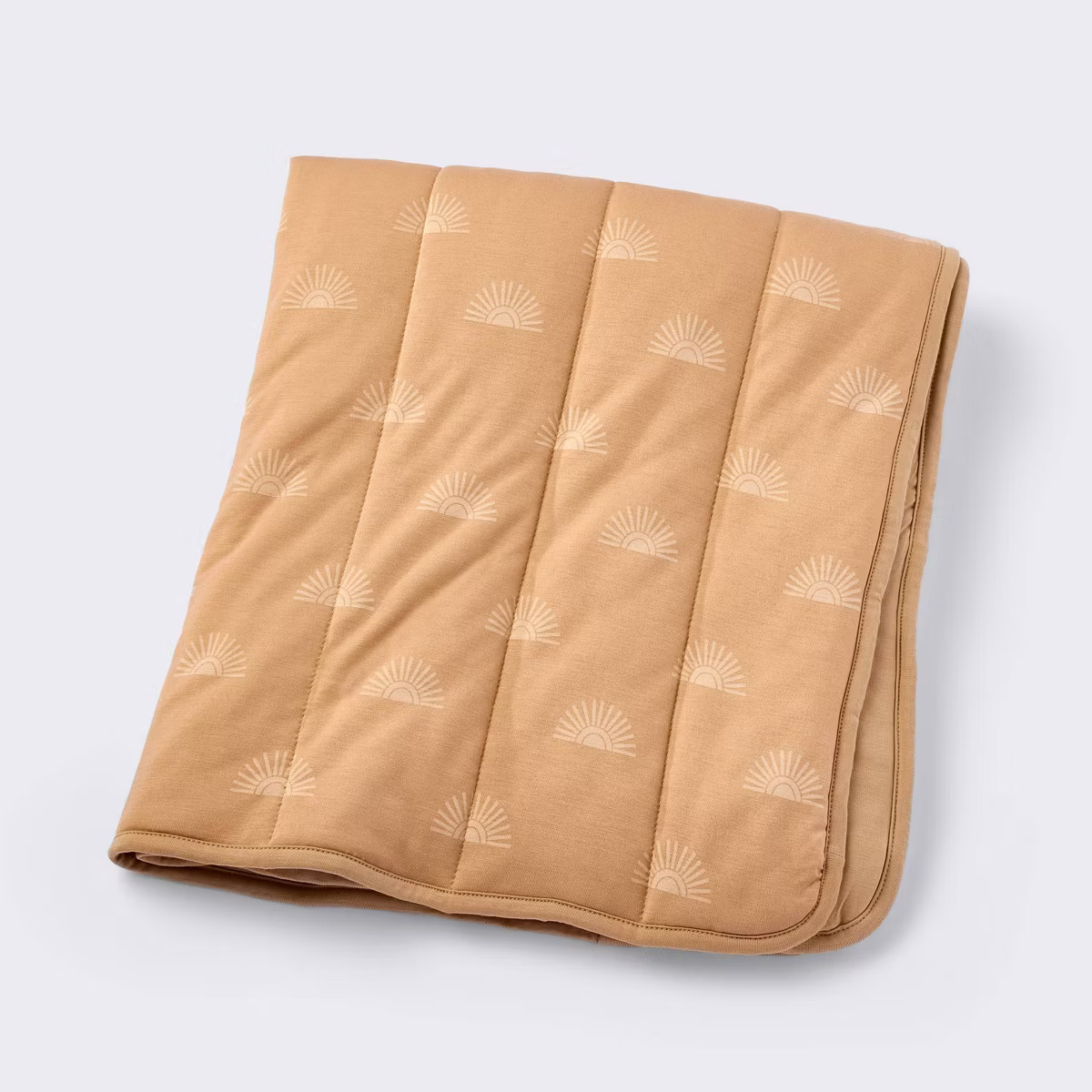 Rayon from Bamboo Jersey Quilted Blanket - Suns - Cloud Island™ | Target