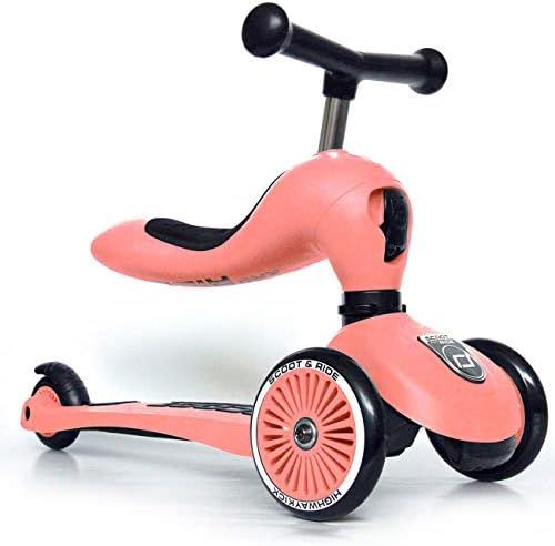 Scoot & Ride - Highwaykick 1 Children Adjustable Seated or Standing 2-in-1 Scooter Including Safety  | Amazon (US)