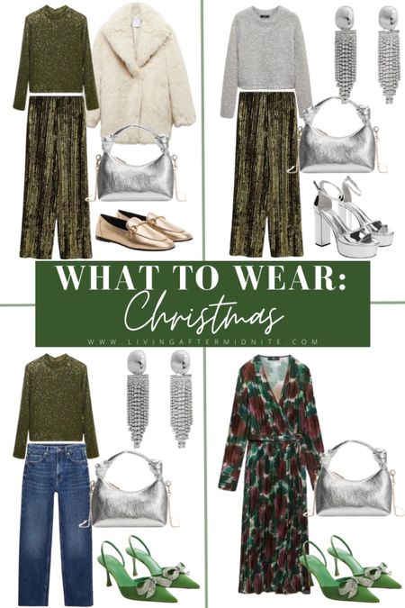 What to wear on Christmas / Christmas outfit / Christmas Eve outfit ideas 

#LTKstyletip #LTKHoliday #LTKparties