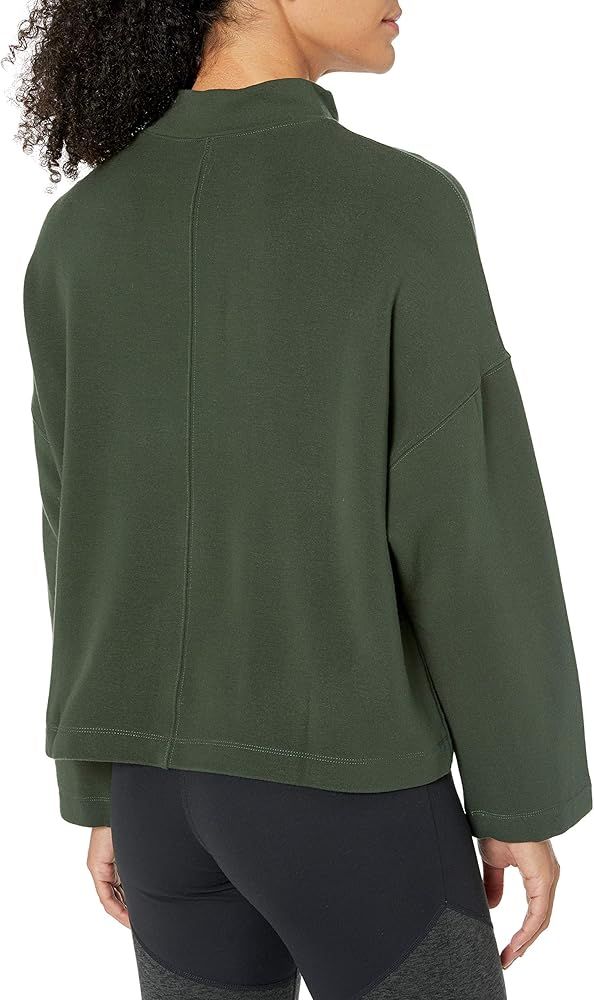 Amazon Brand - Core 10 Women's (XS-3X) Cloud Soft Yoga Fleece Mock Dolman Sweatshirt | Amazon (US)