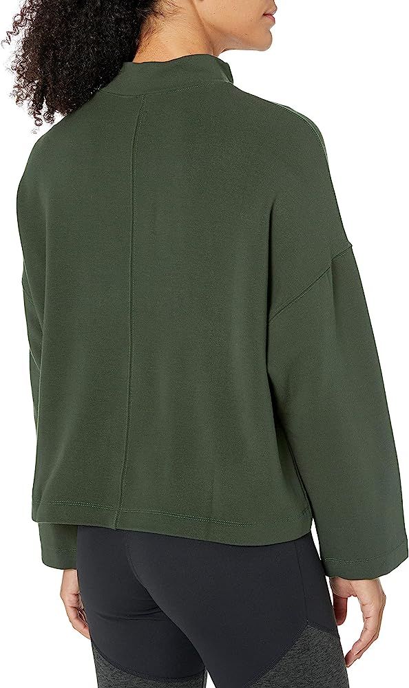 Amazon Brand - Core 10 Women's (XS-3X) Cloud Soft Yoga Fleece Mock Dolman Sweatshirt | Amazon (US)