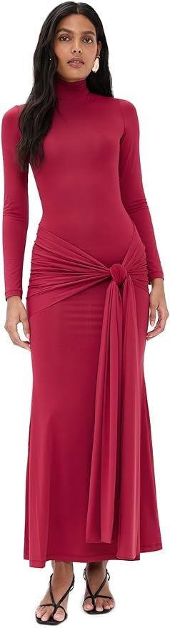 Bardot Women's Alix Maxi Tie Front Dress | Amazon (US)