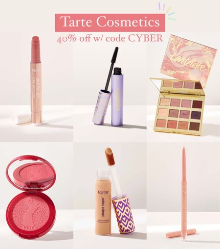 All of my current favorite Tarte makeup products are 40% off with the code CYBER 

Mascara, blush, eye shadow, eye liner, gloss, juicy lips, shape tape

#LTKHolidaySale #LTKbeauty #LTKsalealert