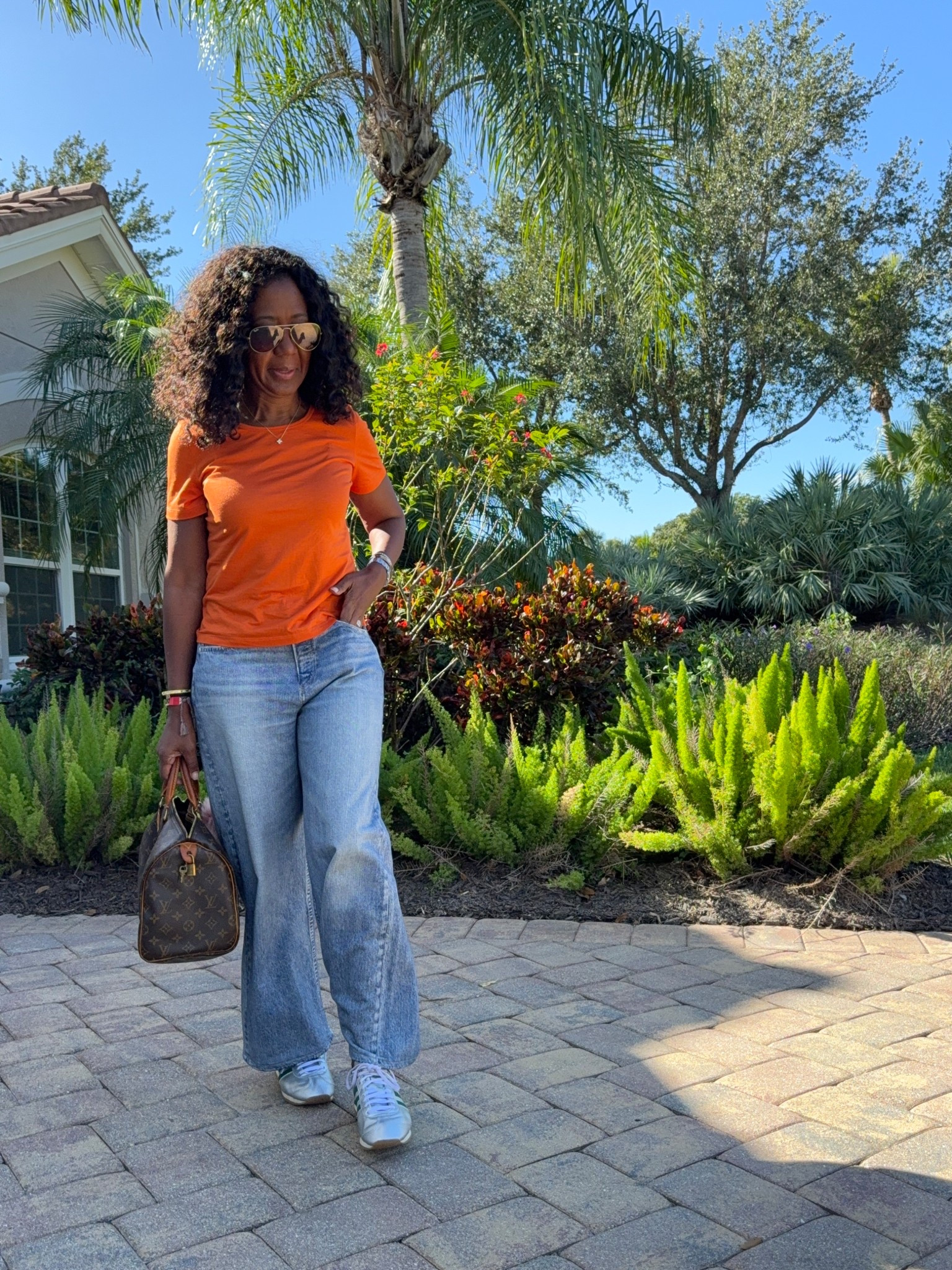 Last minute Xmas shopping, Florida version. Obsessed with these Rag & Bone Miramar Terry jeans. I’m wearing a size 25. They run large, size down.

#LTKootd #LTKgrwm #LTKPetite