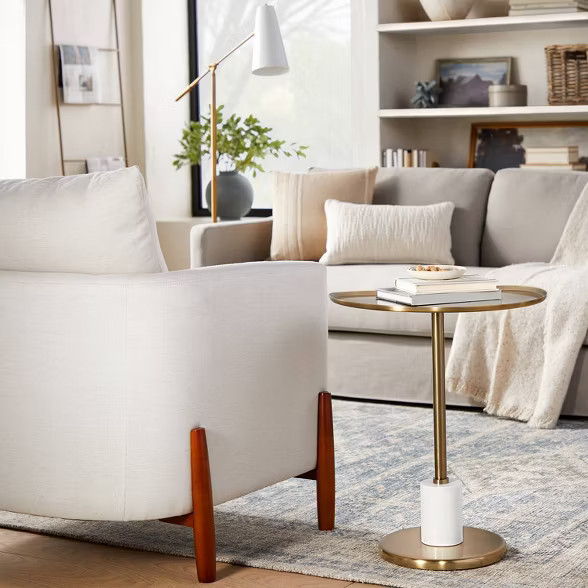 Fielding Pedestal Accent Table - Threshold™ designed with Studio McGee | Target