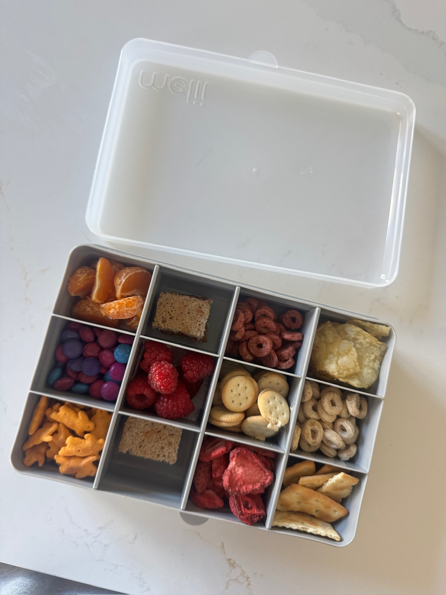 Amazon snack box! The perfect thing to keep your toddler busy on a long flight! travel hack, toddler travel essential 

 #LTKFindsUnder50 #LTKTravel #LTKKids