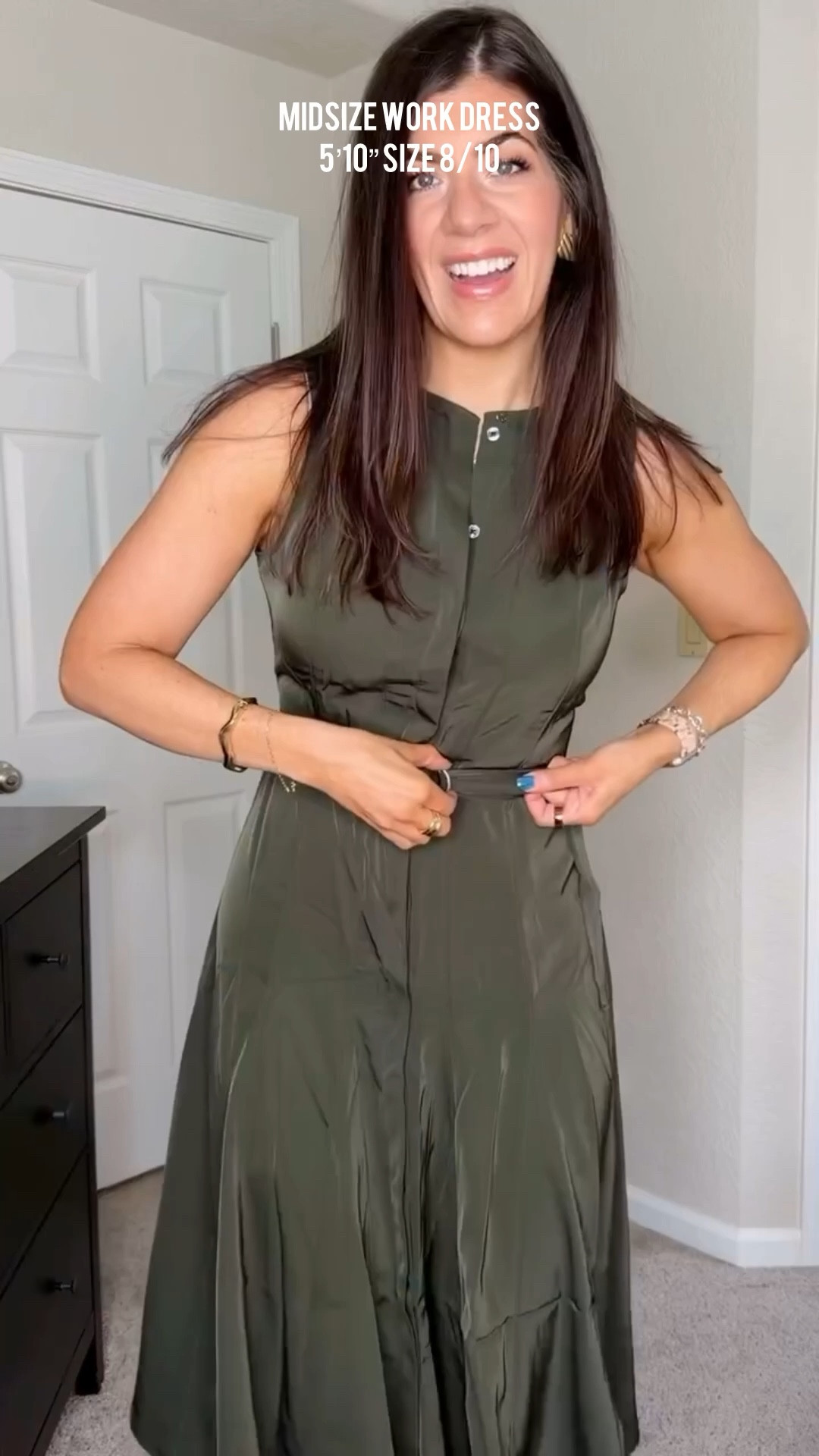 In a medium striped shirt dress
In a medium in the belted sleeveless shirt dress
In a medium tall in the ponte knit work dress


#LTKWorkwear #LTKSeasonal #LTKMidsize