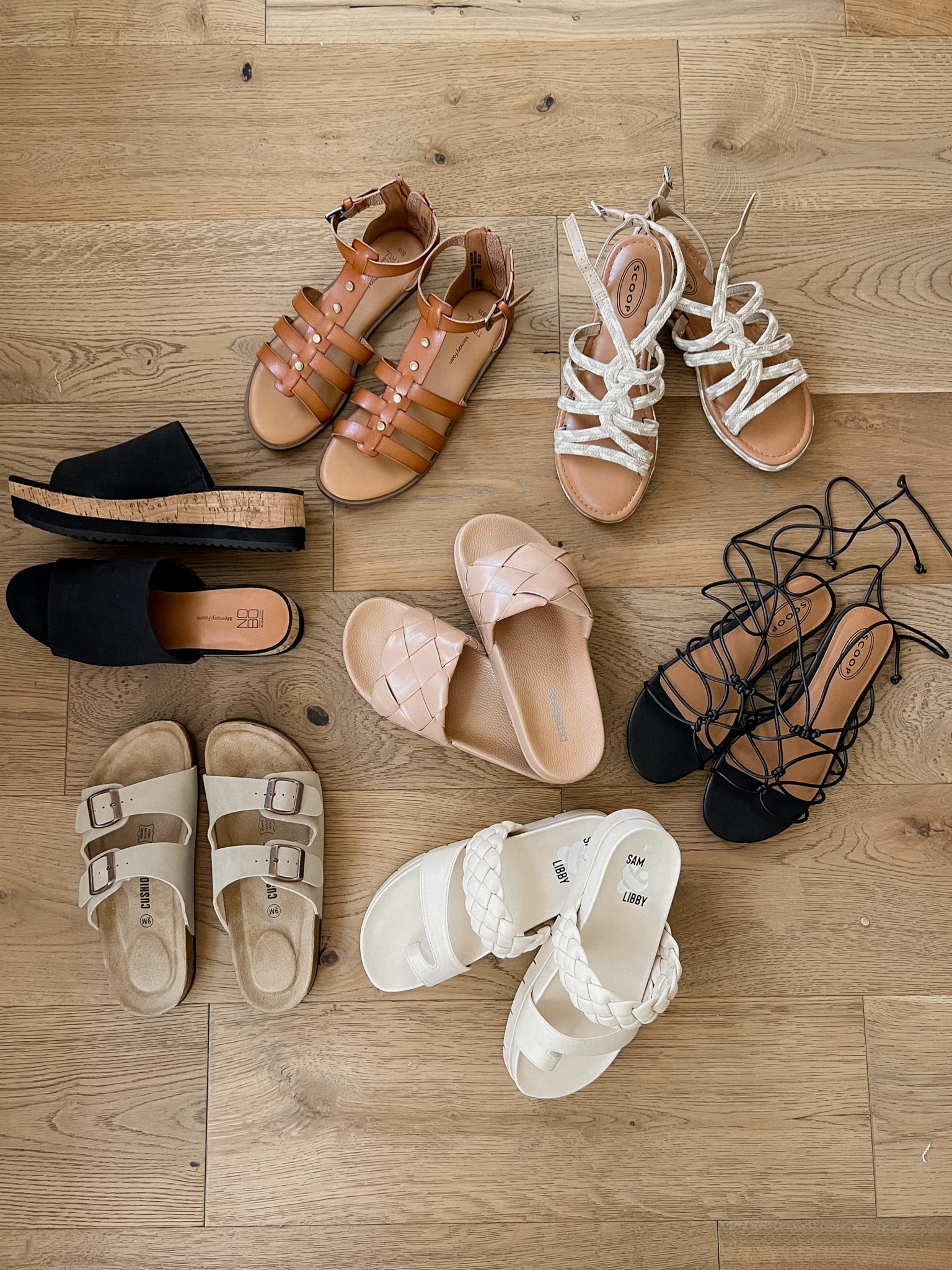 Walmart spring/summer sandals!
All fit true to size!!!
All super comfy and well made!

#ad #walmartpartner @walmart @walmartfashion #liketkit @shop.LTK 

#LTKstyletip #LTKshoecrush #LTKunder50