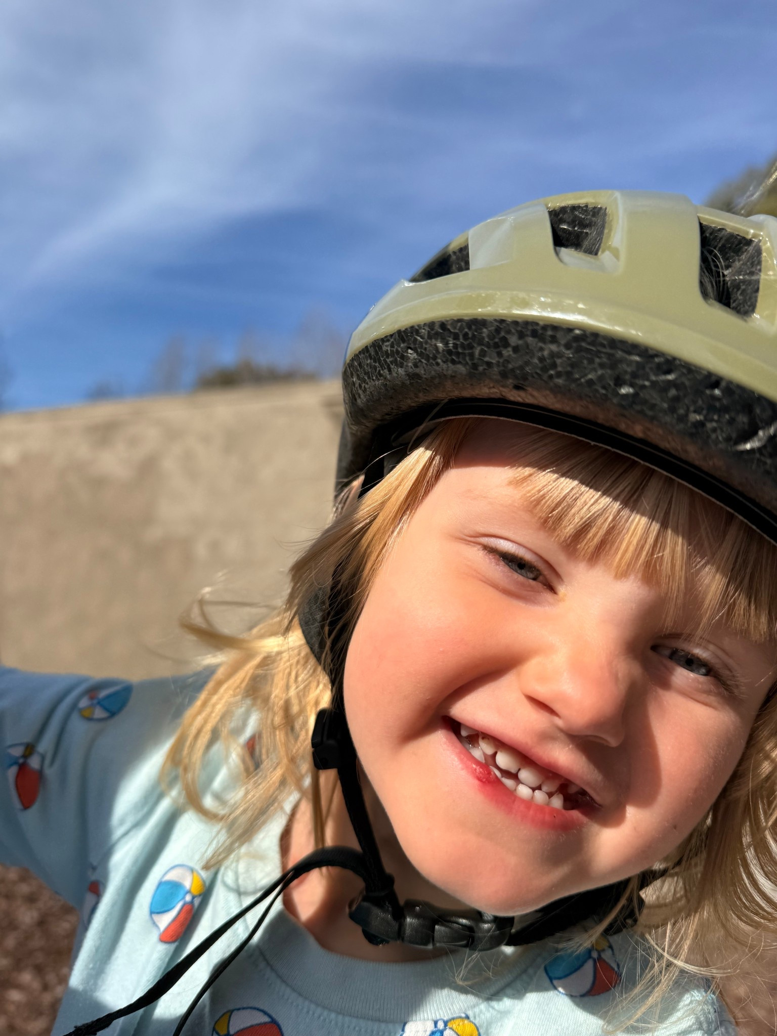 She is finally wearing her helmet 🌸

#kidssaftey #reikids #springtime 

#LTKKids #LTKSpringSale #LTKActive