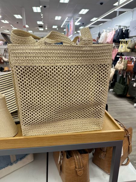 Cute Target find: crochet tote. Super cute handbag for spring and summer. Would be great on a beach vacation !

#LTKitbag #LTKfindsunder50 #LTKtravel