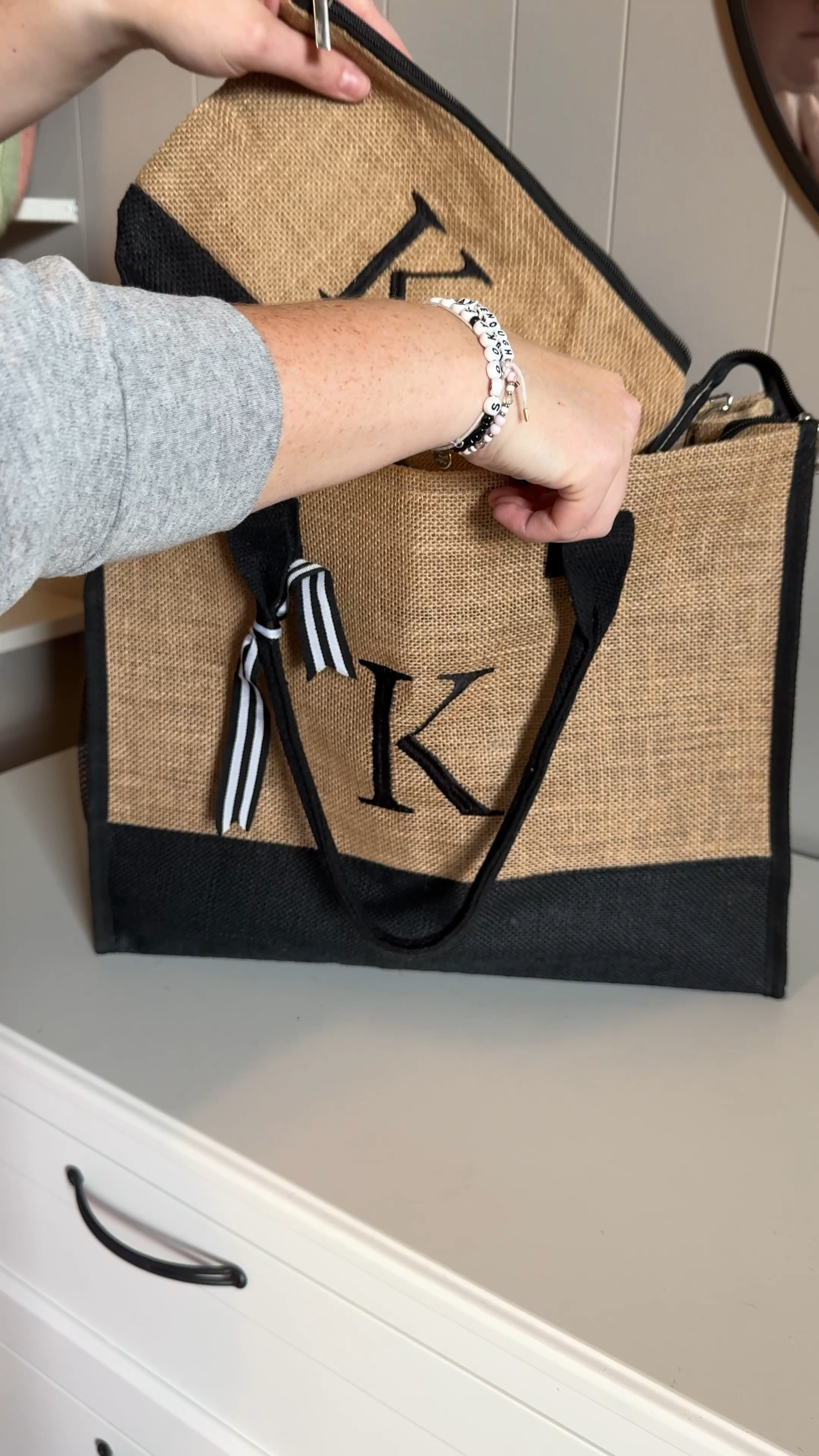 Great affordable gift for the girl on the go! This would make an awesome gift for teachers too! I got the jute version, but it also comes in canvas too. You can carry the bag with handles OR a shoulder strap, and it comes with a side pocket for bottles and small pouch!

Fall bag, fall purse, fall style, gifts for her, gifts for teacher, canvas tote, tote bag, Christmas gift, gifts under $30, gifts unfer $50, Christmas, personalized gift, custom gift

#LTKGiftGuide #LTKFindsUnder50 #LTKItBag