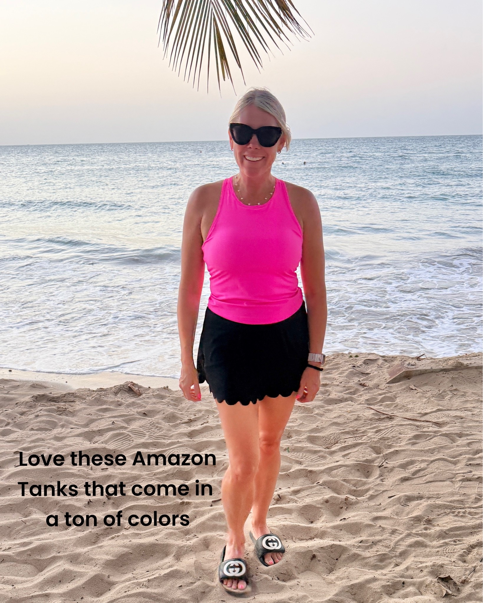 Size small tank and scalloped skirt

#LTKOver40 #LTKTravel #LTKootd