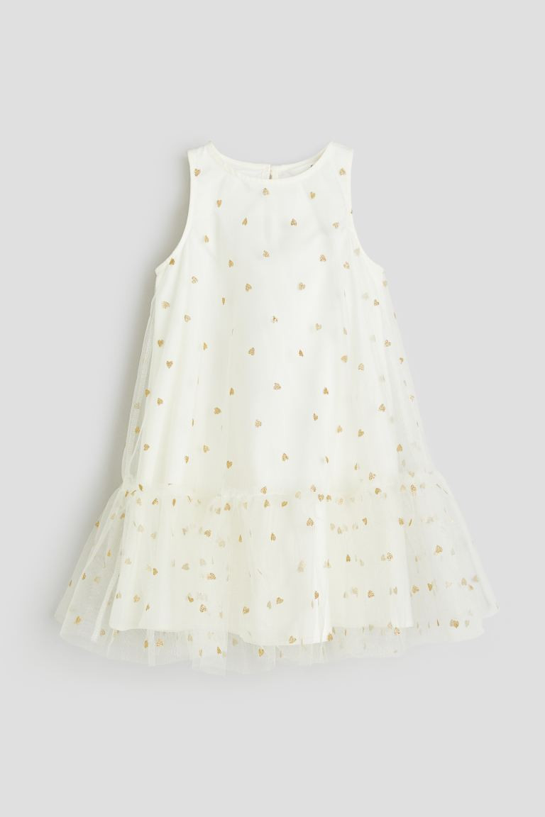 Patterned Tulle Dress | H&M (US + CA)