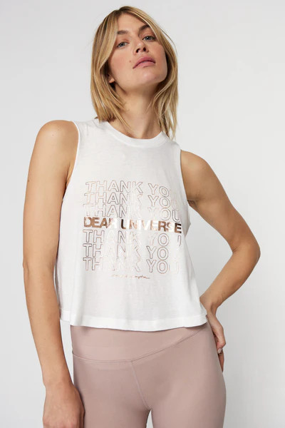 Dear Universe Crop Tank | Spiritual Gangster