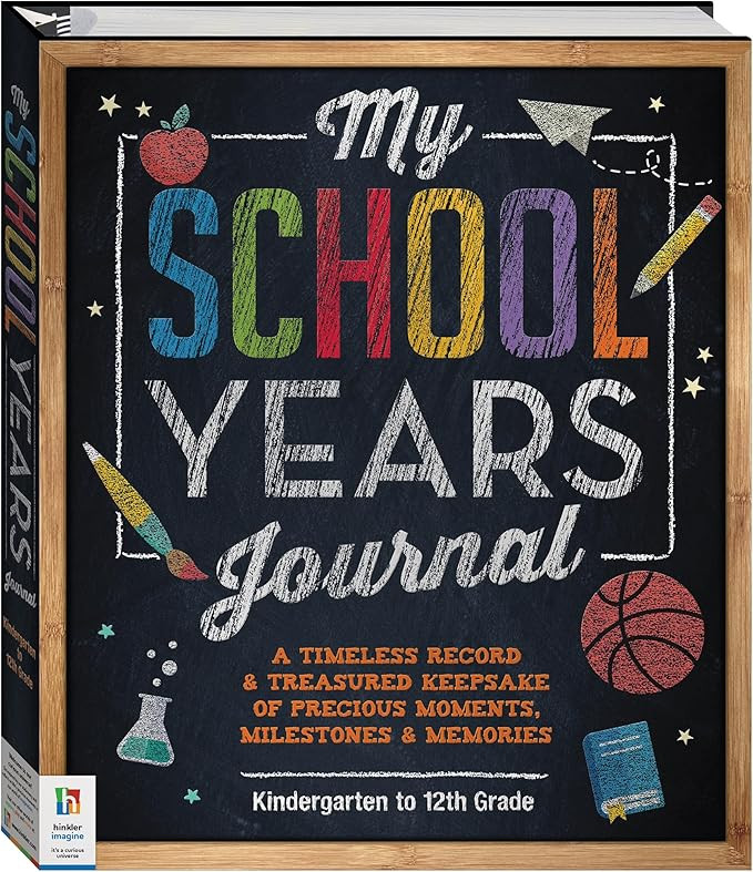 Hinkler: My School Years Journal - Preserve Memories of Children, Kindergarten to Grade 12, Store... | Amazon (US)