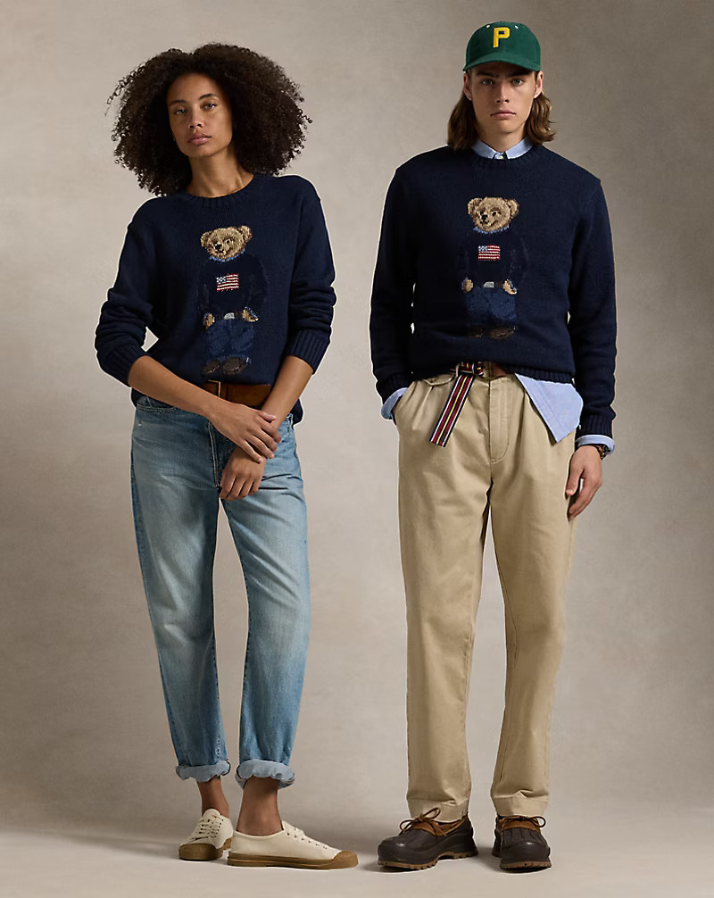 Polo Bear Cotton-Linen Jumper | Ralph Lauren (UK)