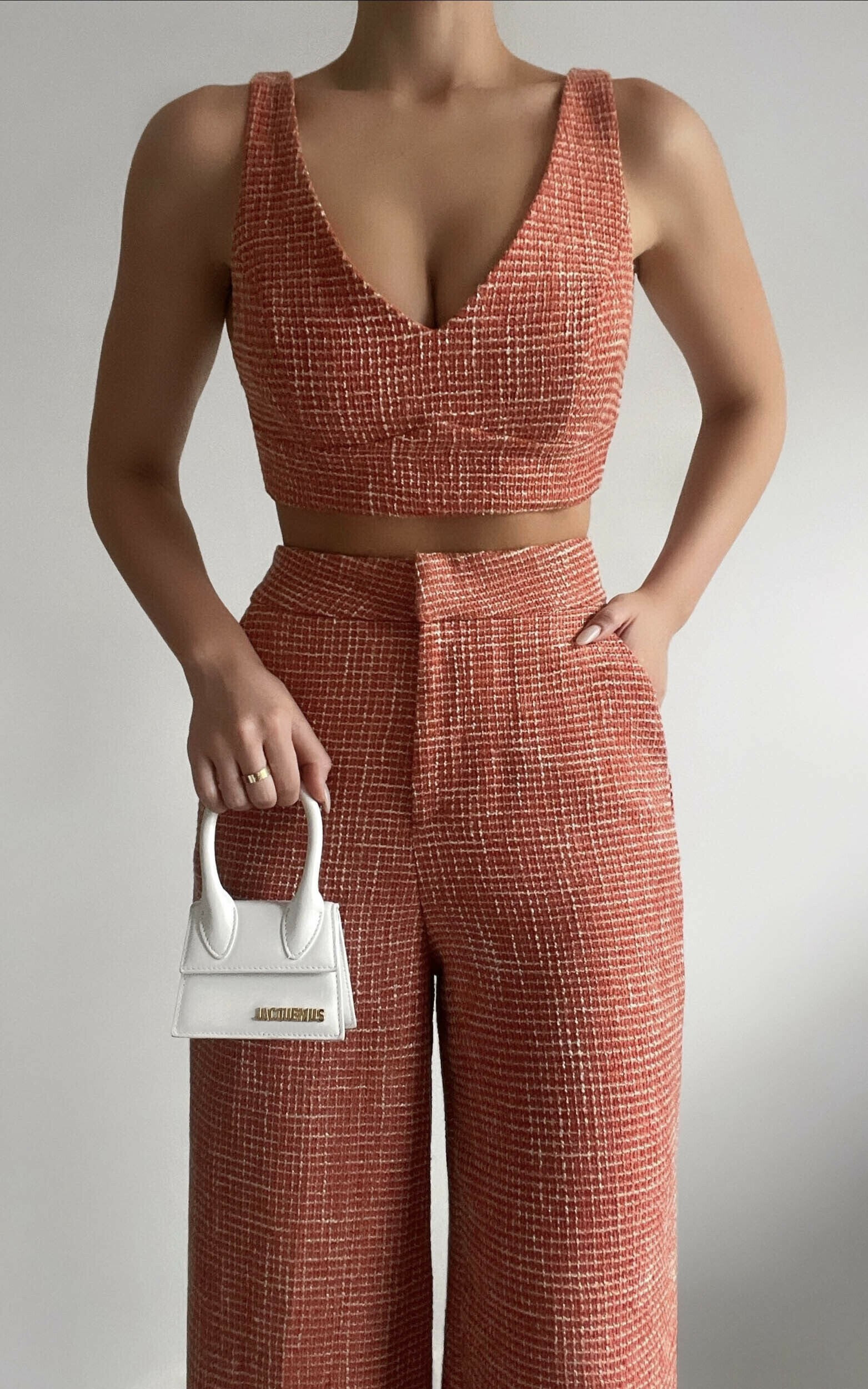 Adelaide Two Piece Wide Leg Set in Burnt Orange | Showpo - deactived