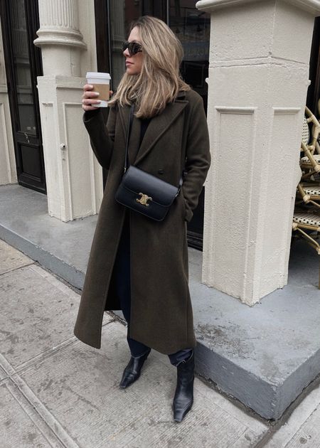 Brown long coat 