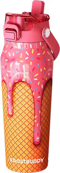 Frost Buddy 24 oz. Bottle Buddy, Pink Drip | DICK'S Sporting Goods