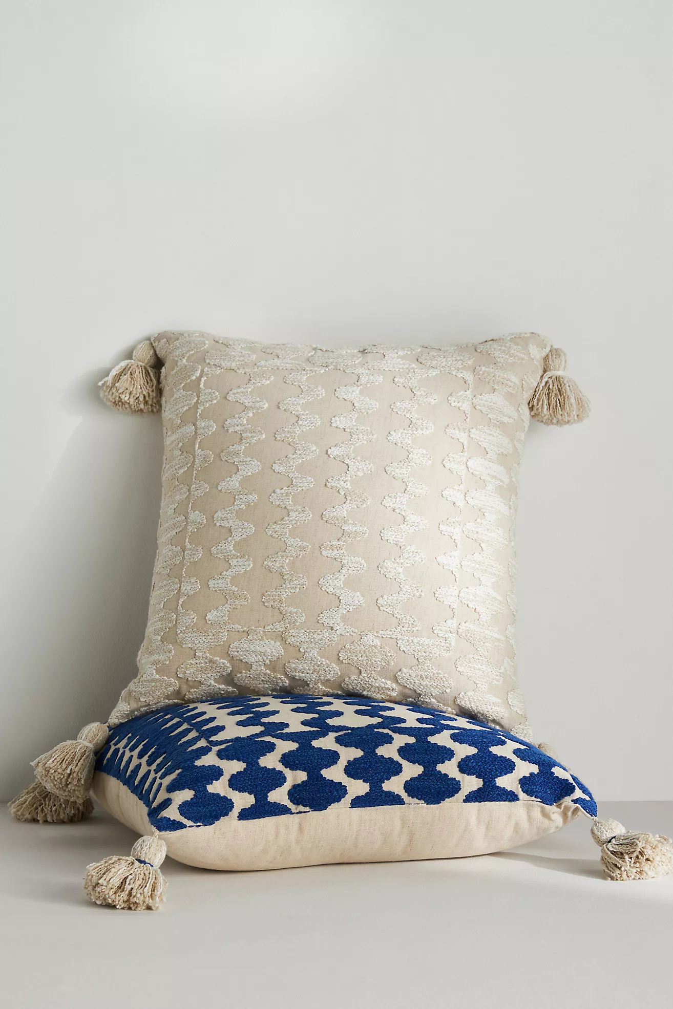 Akna Embroidered Cushion | Anthropologie (UK)