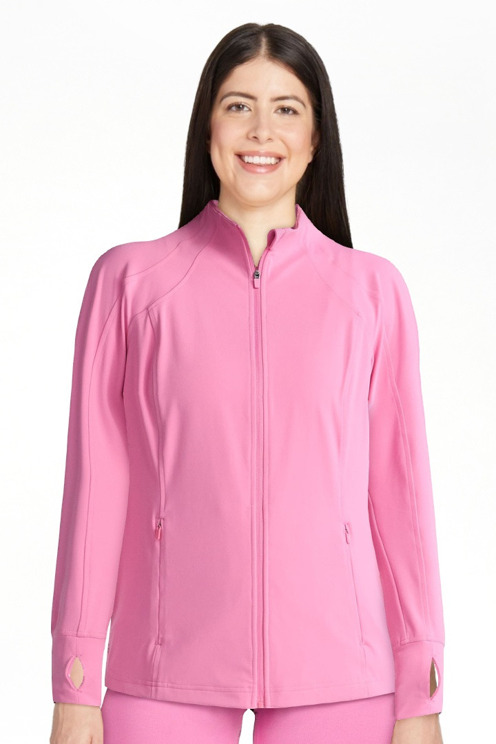 Avia Women's and Women's Plus SoftSculpt Zip Up Active Jacket, Sizes XS-4X | Walmart (US)