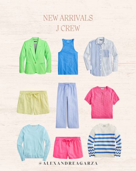 J crew spring finds! Love all the bright colors this time of year! 
25% off!

J crew, spring fashion, summer fashion, shorts, linen, blazer, button down, tee, sweater

#LTKSeasonal #LTKstyletip #LTKFind