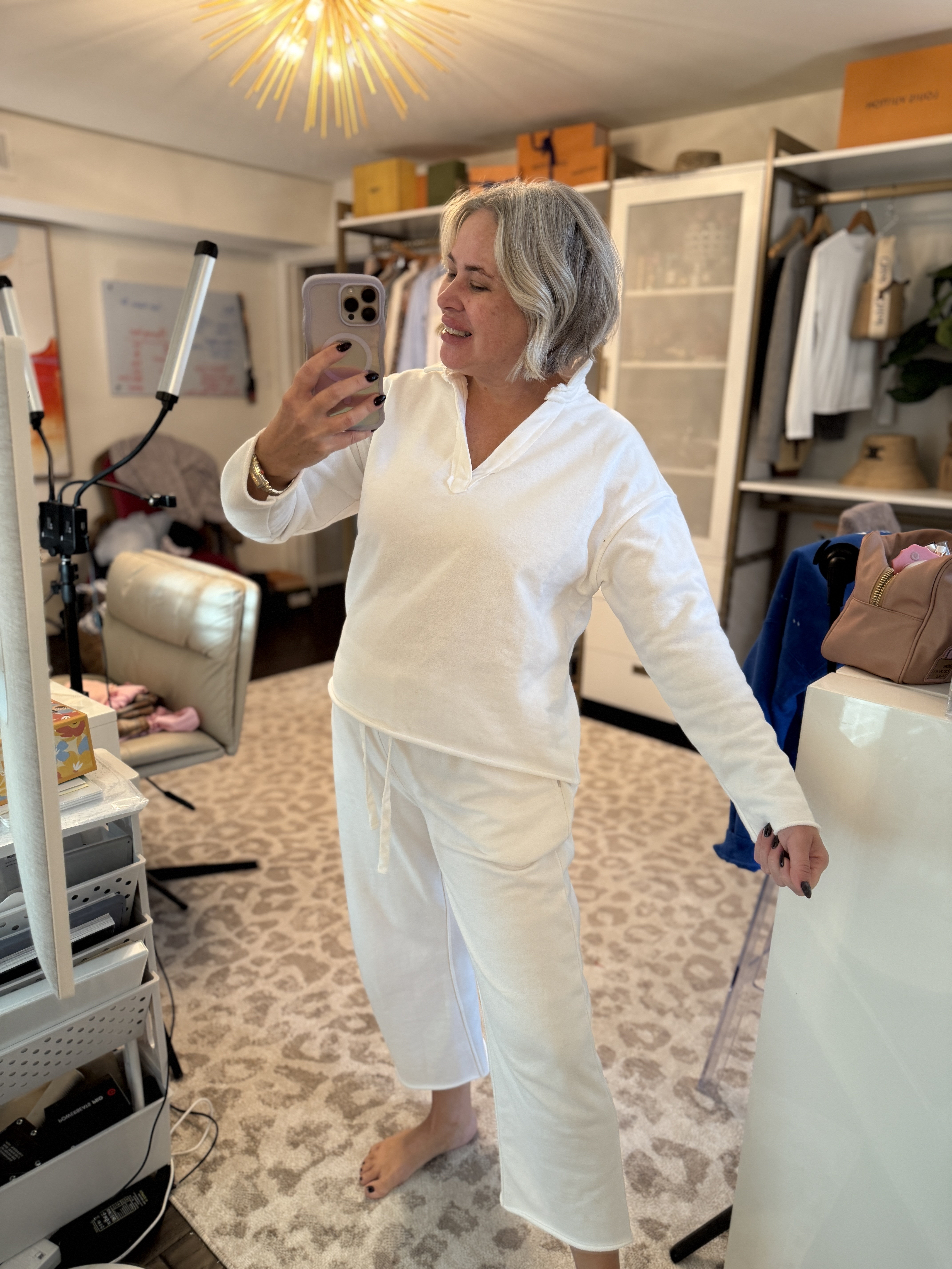 Here’s what I’m wearing to see my eye doctor today. This is my go to comfy cozy. Amazon set, I like to mix and match the sweatpants with other sweat sweatshirts.

The set would make a great gift for someone on your Christmas list. Runs true to size wearing a large. 

#LTKGiftGuide #LTKFindsUnder50 #LTKFindsUnder100