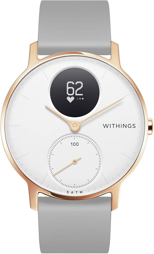 Withings Mixte Montre Connectée Hybride, Rose d'or, 36 mm | Amazon (FR)