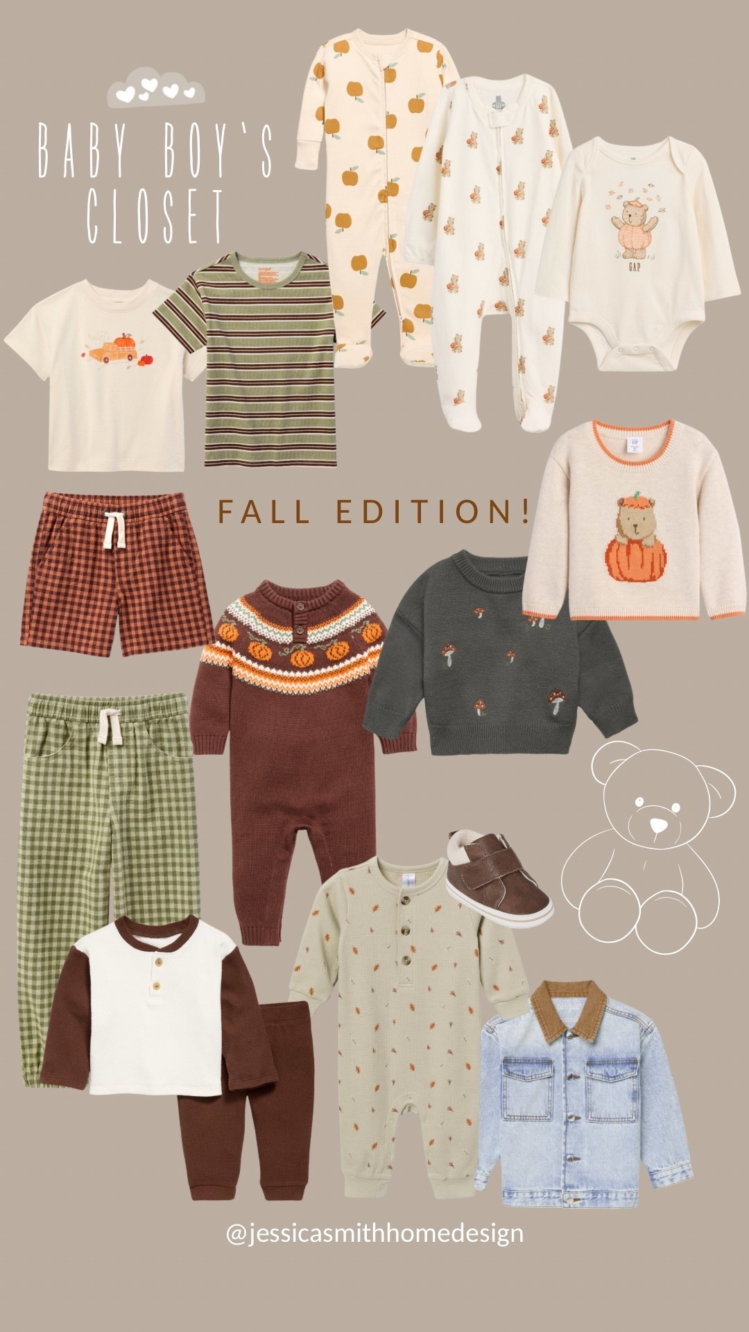 Fall baby boy clothes I am absolutely hyper-fixated on right now. Gap, Target, Old Navy, Walmart. I can’t wait until the weather cooperates and he can wear these!

#LTKmomlife #LTKSeasonal #LTKBaby