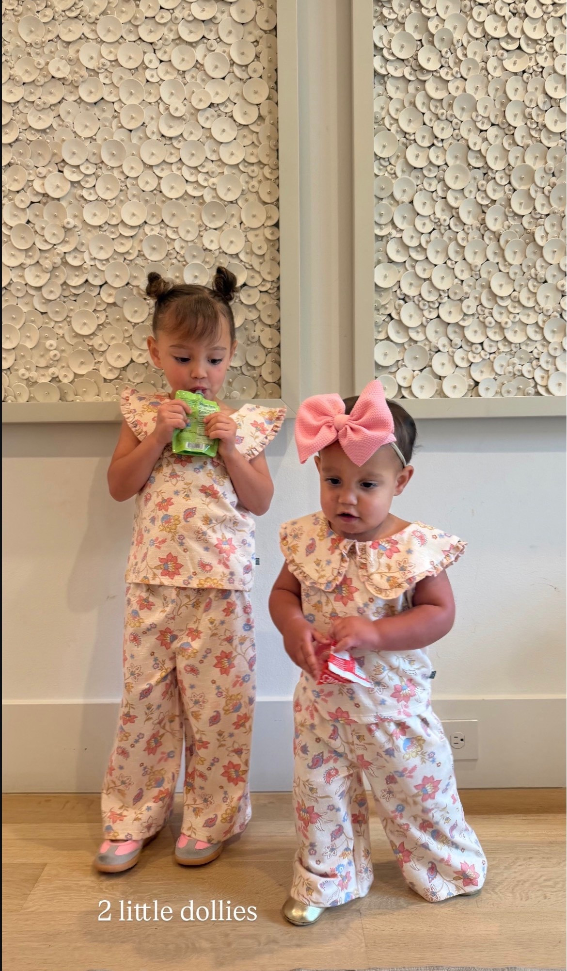 2 little dollies wearing the cutest $12 Walmart sets! Walmart spring clothes are amazing!

#LTKKids #LTKmomlife #LTKBaby