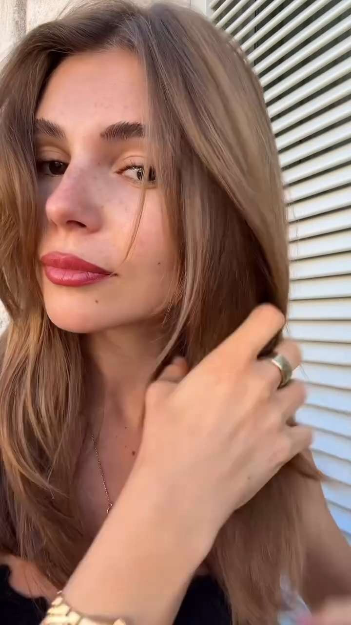 She’s revived and alive 🤌✨ that shiny hair feeling @olaplex No. 7 #olaplexpartner 

 #LTKBeauty