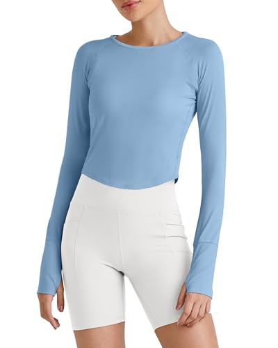 G4Free Women's UPF 50+ Long Sleeve Rash Guard Athletic Shirt | Amazon (US)