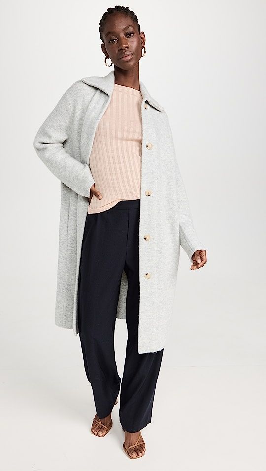 Collared Cardigan Coat | Shopbop