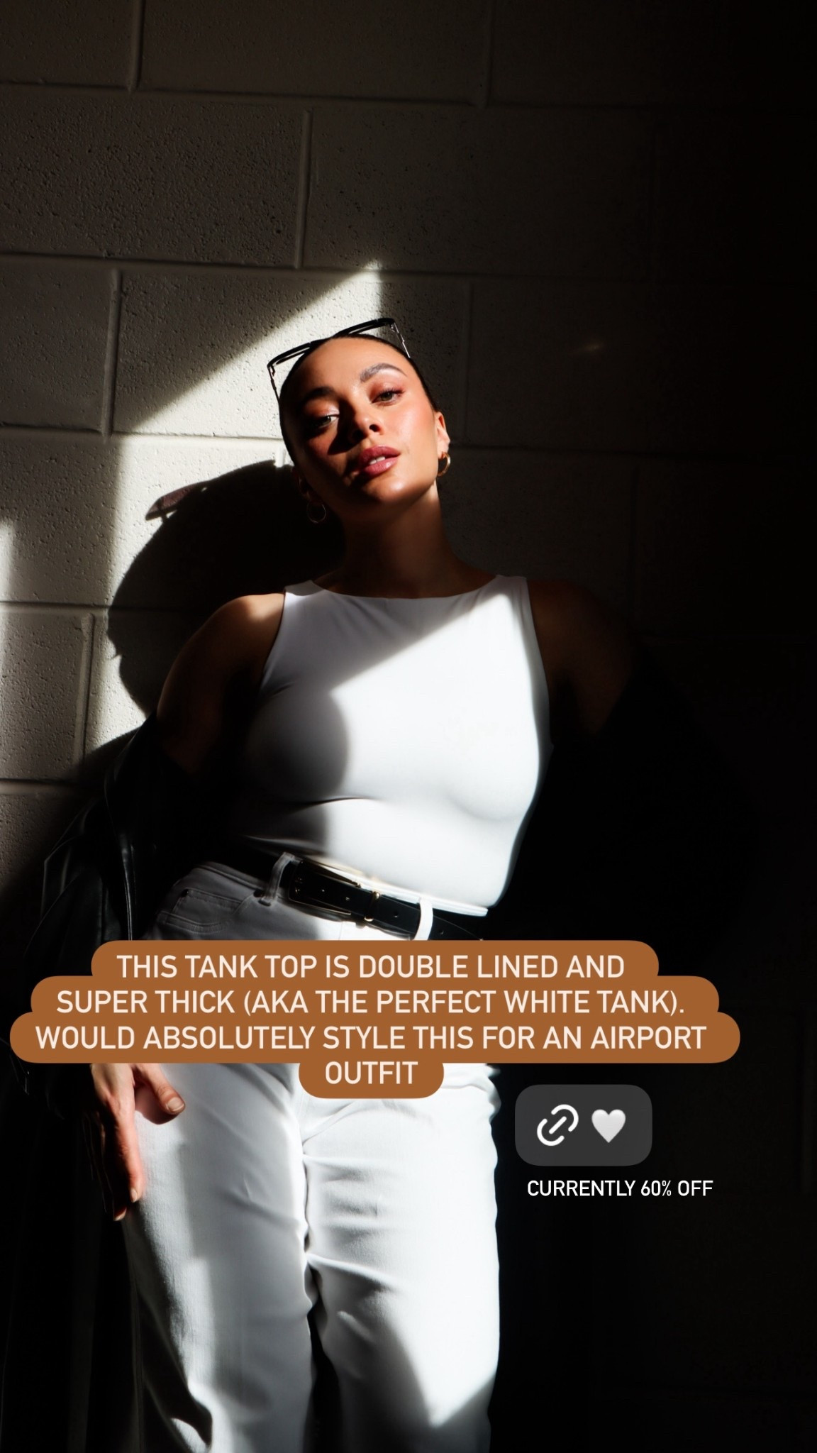 The perfect white tank for a capsule wardrobe

#LTKootd