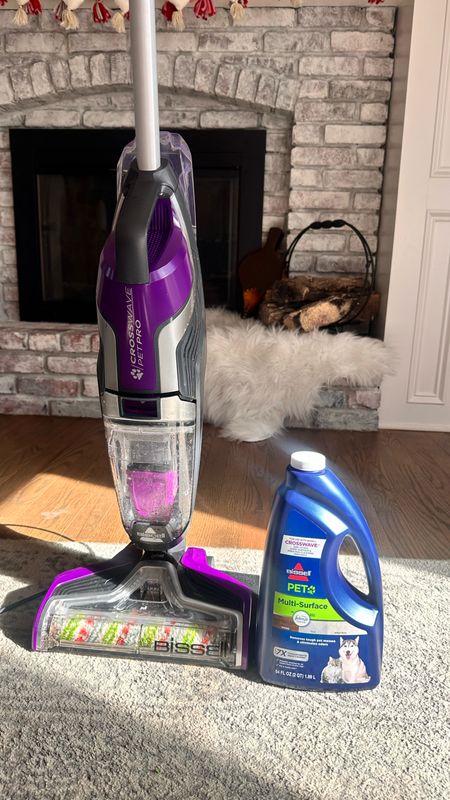 A total game-changer for my house!! 🙌🏻 No longer need a separate vacuum, broom, wet mop, and carpet cleaner. This DOES IT ALL IN ONE!! By far, the best product I’ve gotten in yearssss.

#LTKhome