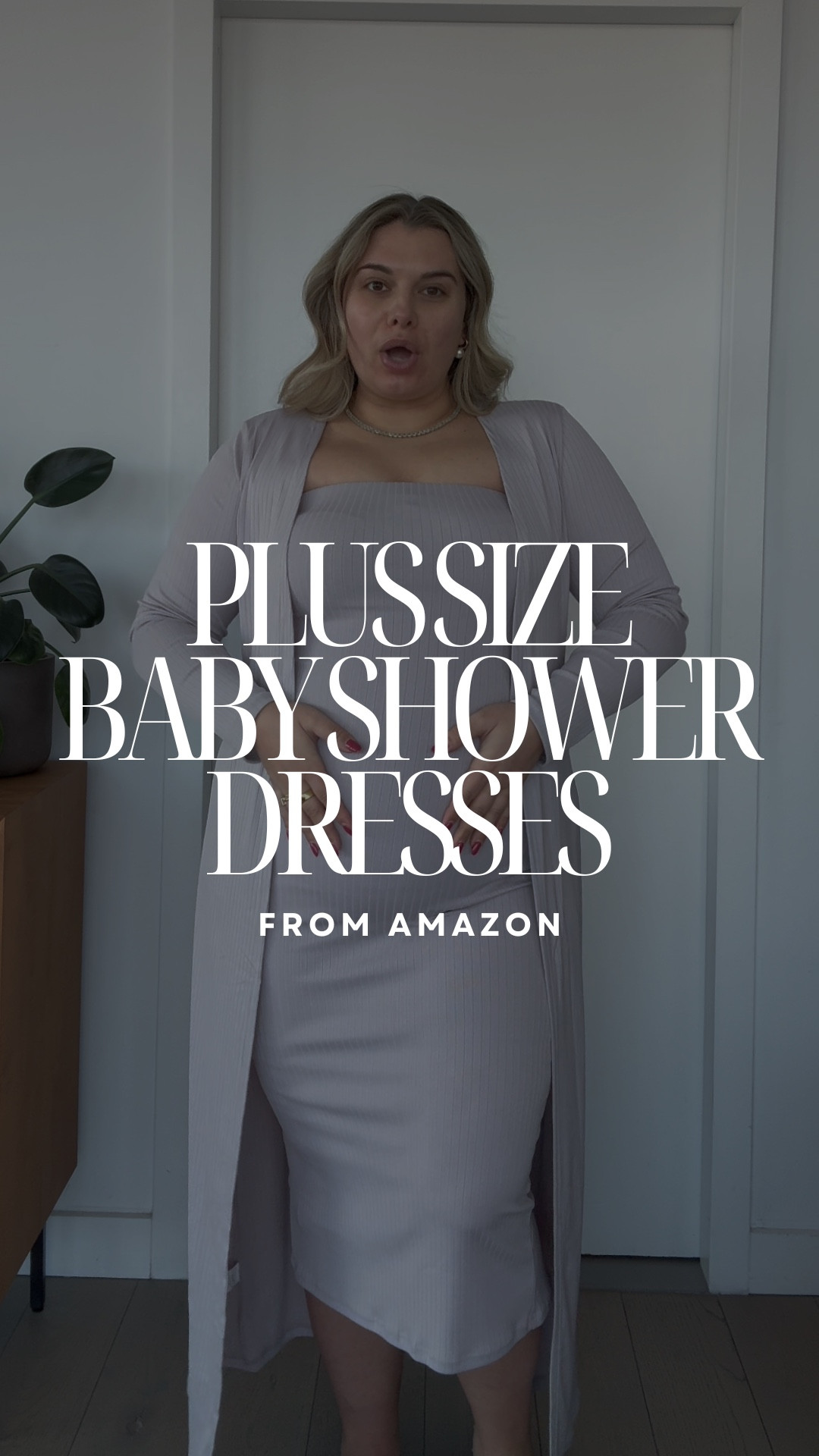 Would you wear 1, 2, or 3? | PLUS SIZE FRIENDLY BABY SHOWER DRESSES FROM AMAZON 💞💙

For reference, I’m a size 18 and 7 months pregnant. Got all dresses in an XL! Nice and stretchy. All come in blue💙 and pink💞.

For the shapewear JUMPSUIT (not the top) I got a large because it’s very flexible  

#LTKBump #LTKFindsUnder50 #LTKPlusSize